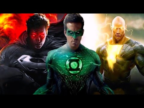جرين لانترن ضد سوبرمان وبلاك ادم ملخص افلام Green Lantern 