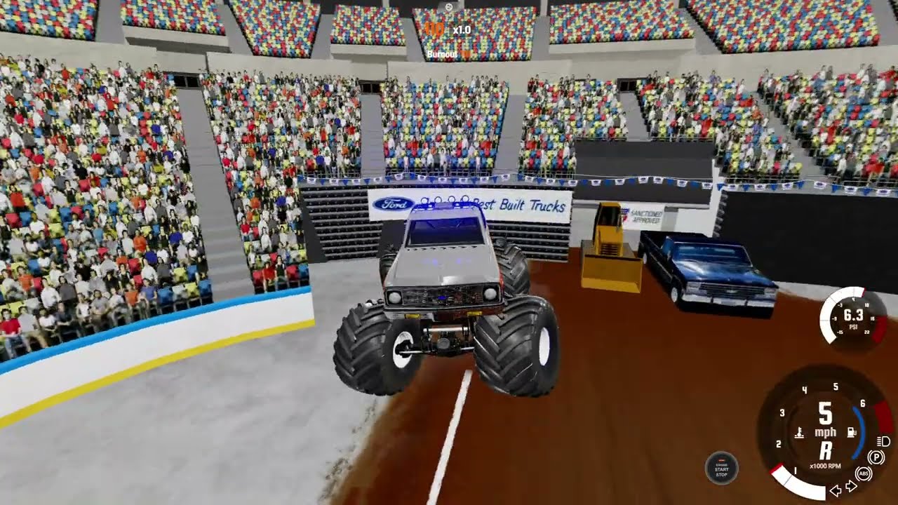 BeamNG.drive: Monster Mayhem {ep. 20}: A special car crush exhibition.