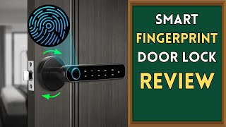 Smart Fingerprint Door Lock Review Fast, Secure Bluetooth Enabled