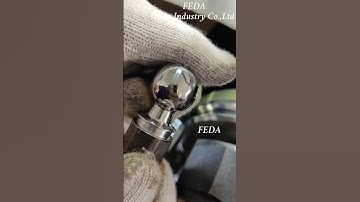 FEDA thread rolling machine ball bolts polishing.#machine #factory #auto