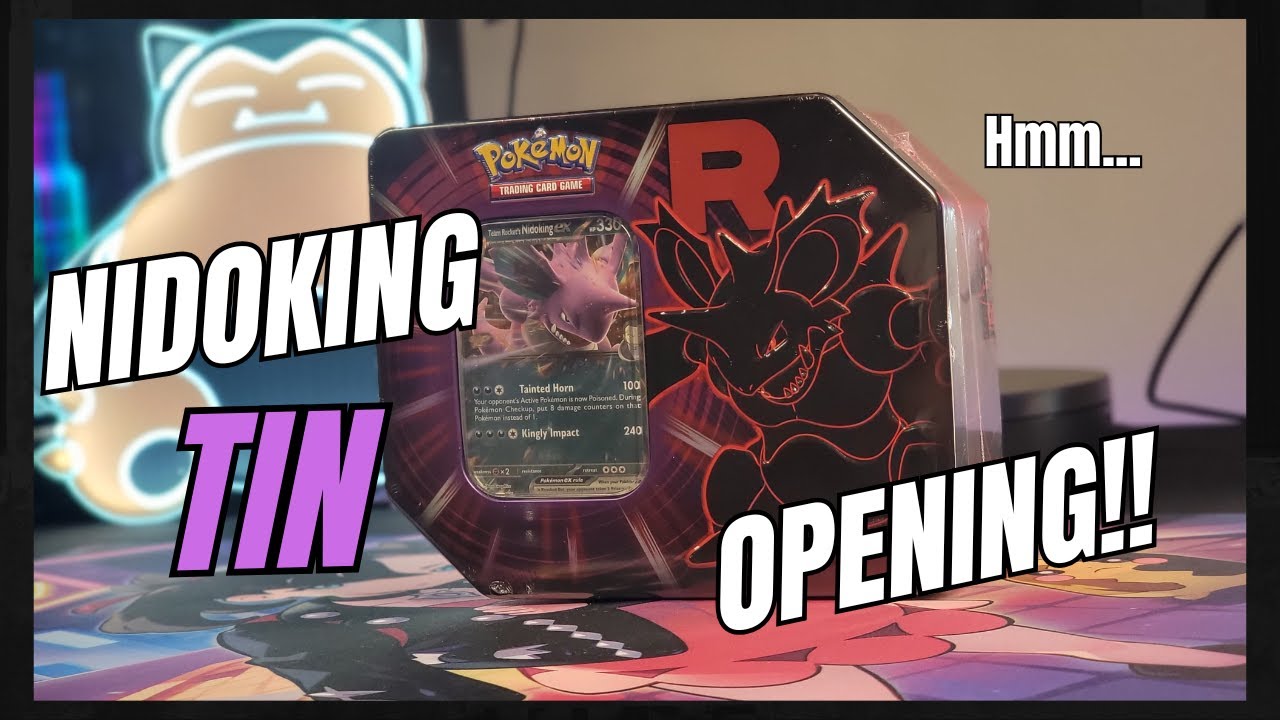 Team Rocket NidoKing Tin