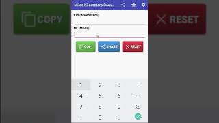 Miles to Kilometers Converter from Mobilia Apps screenshot 5