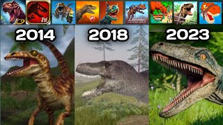 Evolution of Android/IOS Dinosaur Games screenshot 1