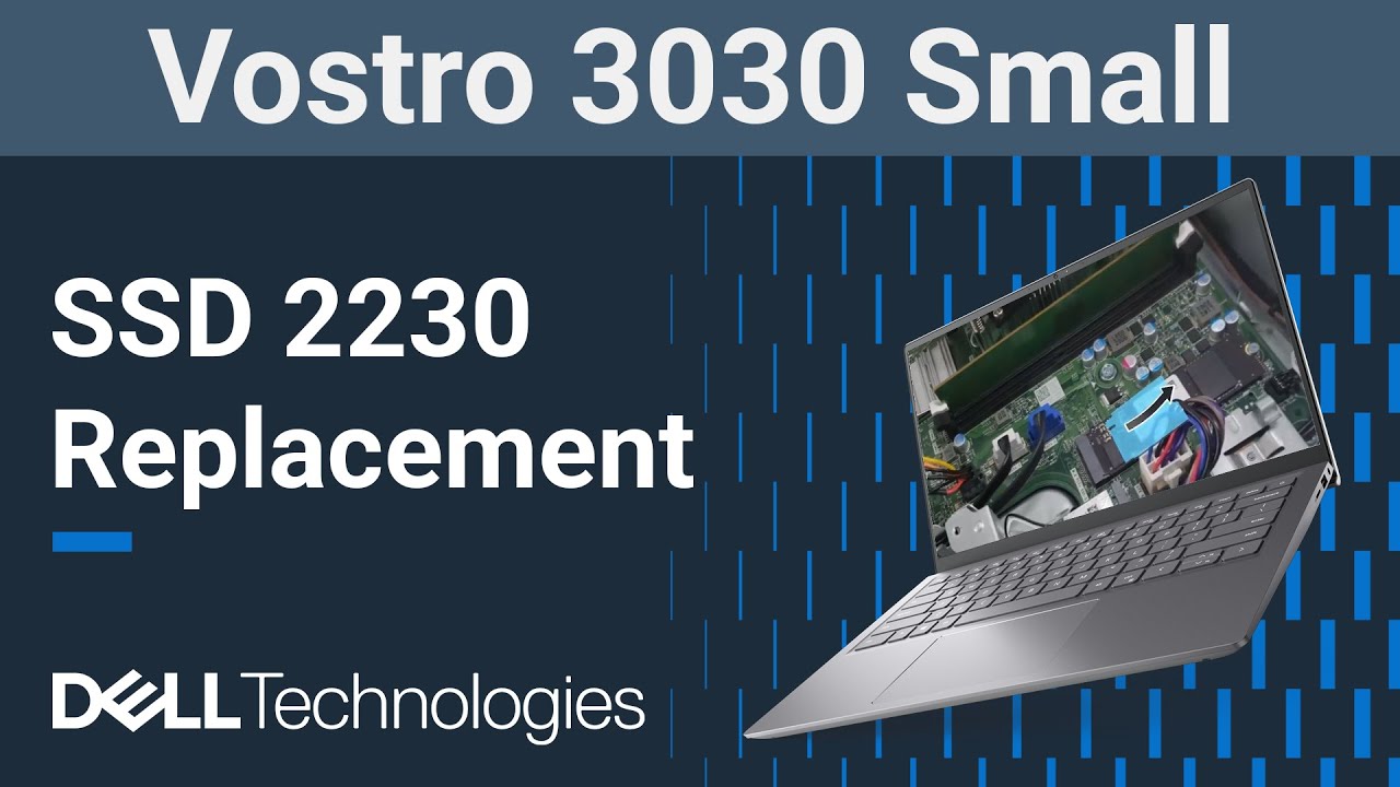 Vostro 3030 Small Desktop | Как заменить твердотельный накопитель 2230 (SSD)