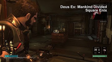 Deus Ex Mankind Divided Stealth Gameplay   Remote Hacking