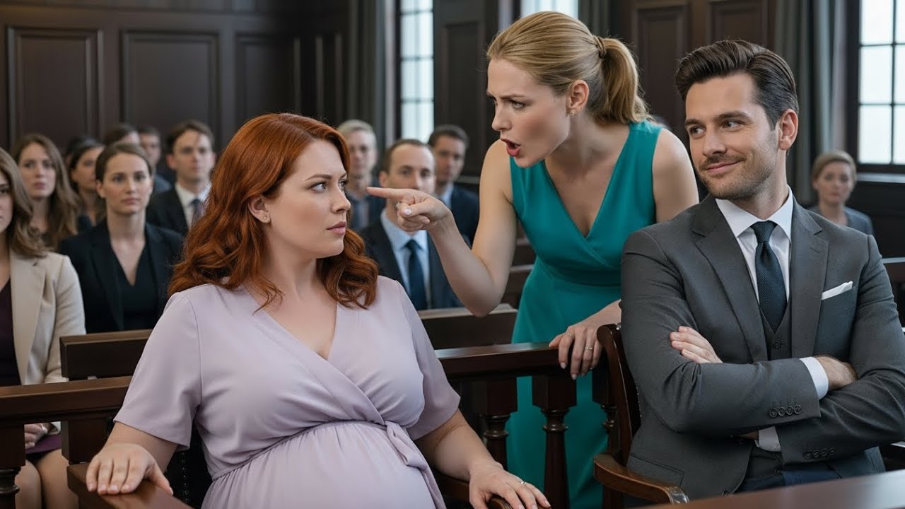 Geliebte verspottete die schwangere Ehefrau vor Gericht – bis die Richterin eine Frage stellte