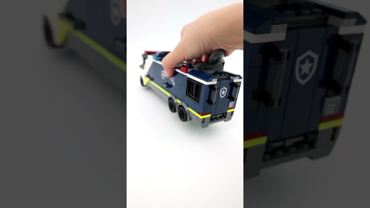 LEGO City 60418 Police Mobile Lab Crime Truck Legocity Legopolice Legospeedbuild Lego