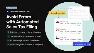 BreezyFile: Simplifying Sales Tax Filings and Registrations for Shopify Merchants