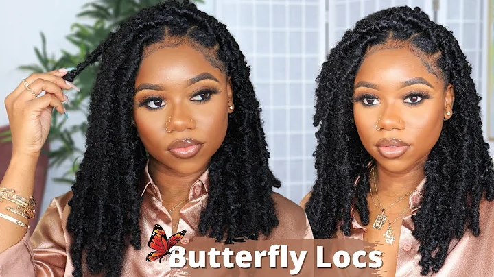 DISTRESSED BUTTERFLY LOCS TUTORIAL  (NEW METHOD) |...