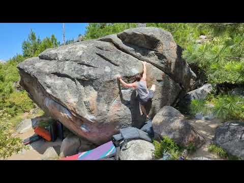 Beta Video for climb Emperor's Lightning v7, Leavenworth
