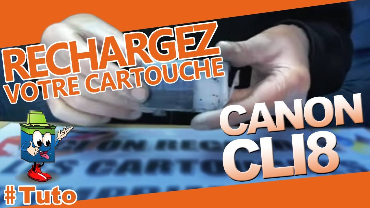 CLI-8 CANON, Rechargez les facilement !