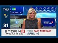 Fast Forecast: Thursday, April 16, 2026