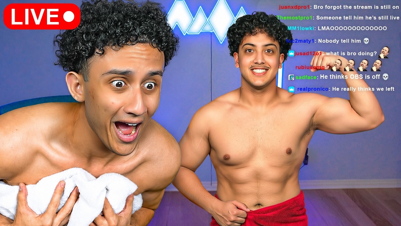 We Pretended To Accidentally Live Stream..
