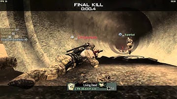Funny game winning kill - Call of Duty Modern Warfare 3 - Barebones kill confirmed on Hardhat