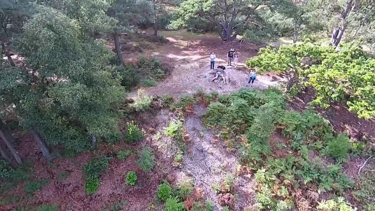 the drone at St. Catherine's hill Christchurch Dorset YouTube