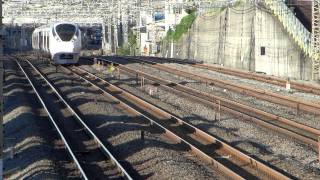 試9502M E657系+E655-1 (TR車) 組み込み試運転 松戸~金町通過