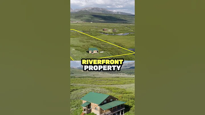 Wyoming Riverfront Log Cabin with Mountain Views for Sale thumbnail