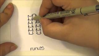 Tangle Tutorial ║ Funles ║ Tiffany Lovering