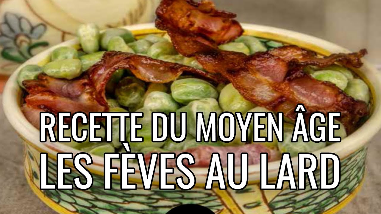 Горошек с беконом по рецепту Средних веков