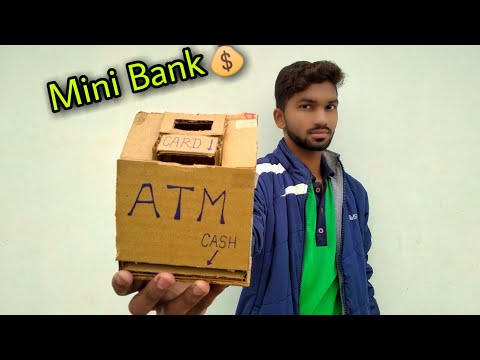 How to Make Personal ATM Machine - DIY ATM Machine (No DC Motor)..
