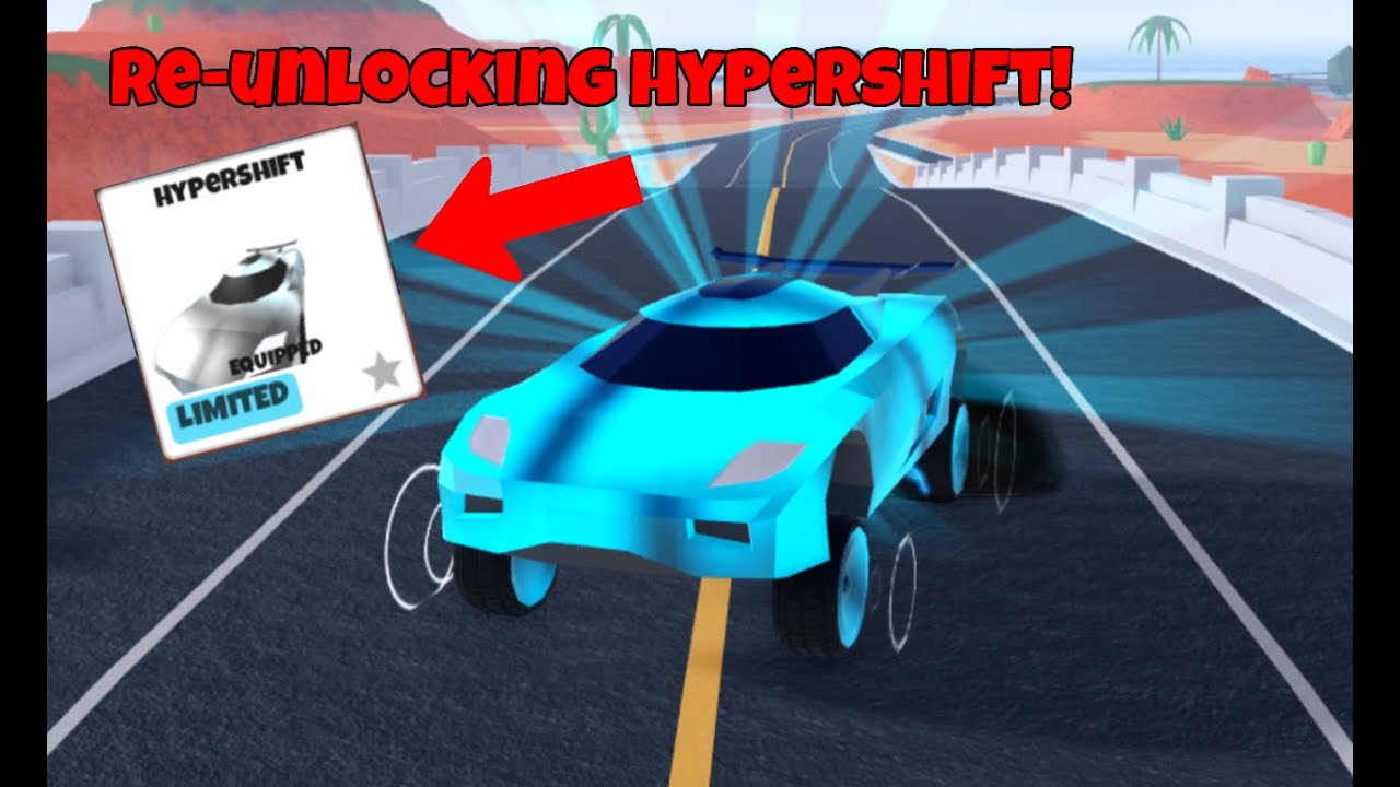 i RE-UNLOCKED Hypershift... | Roblox Jailbreak