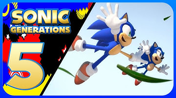 Sonic Generations Walkthrough (X360, PS3, PC) (No Commentary) Part 5: Death Egg Robot