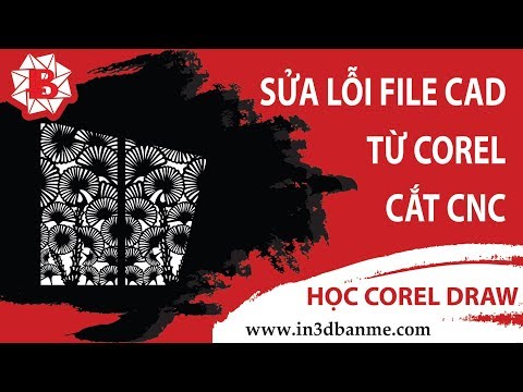 Video Chỉnh sửa lỗi file Autocad cắt CNC từ Corel - PRINT... - youtube