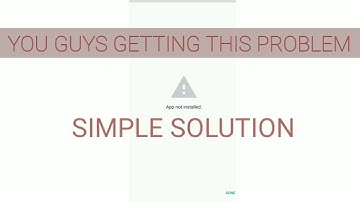 PUBG app not installed problem (new update)|100% solution