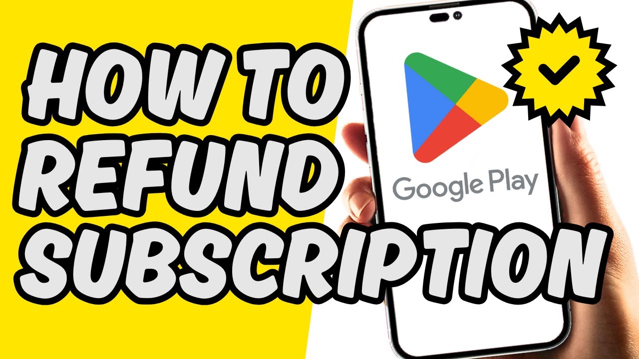 How To Refund Subscription On Google Play [Easy Step-by-step] - YouTube