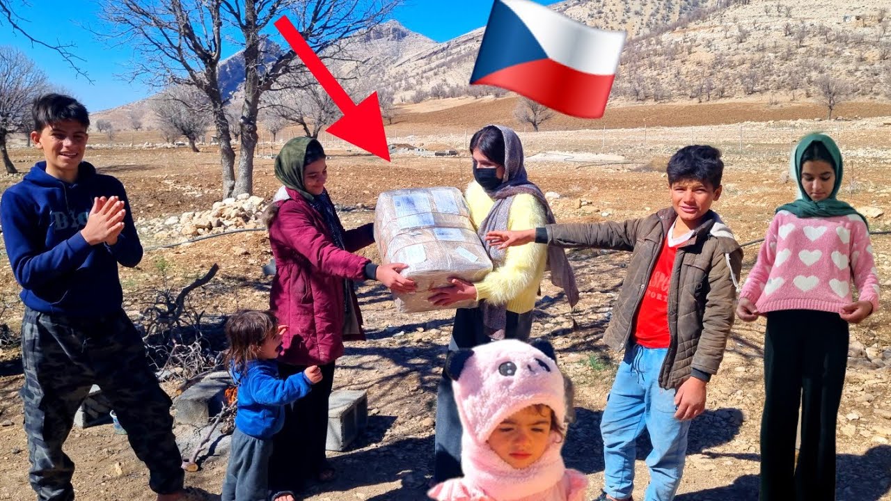 "Another surprise:🎁 receiving a second package from grandma in the Czech Republic🇨🇿"