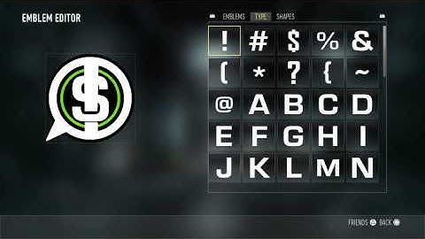 Advanced Warfare Scuff Emblem Tutorial (Easy AF)