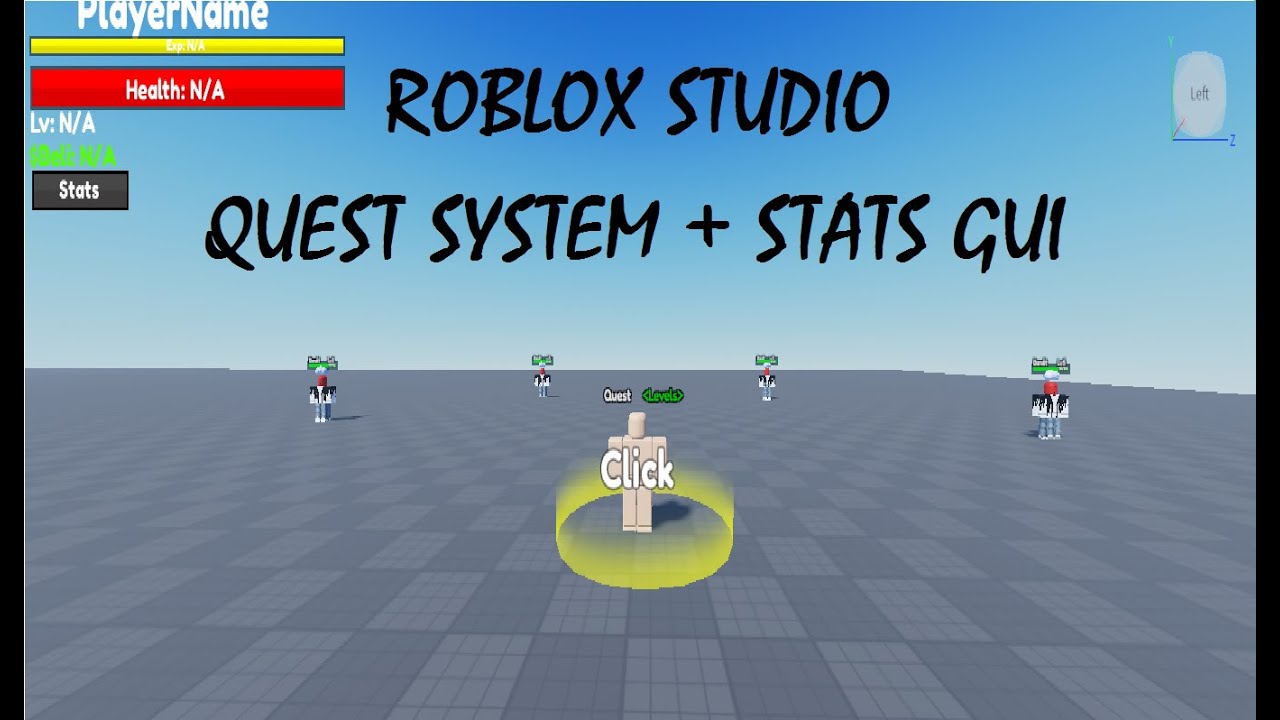 HOW TO MAKE A STATS GUI SYSTEM IN ROBLOX STUDIO 