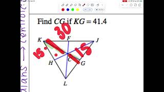 Video Notes: Solving Special Segments (Part 1)