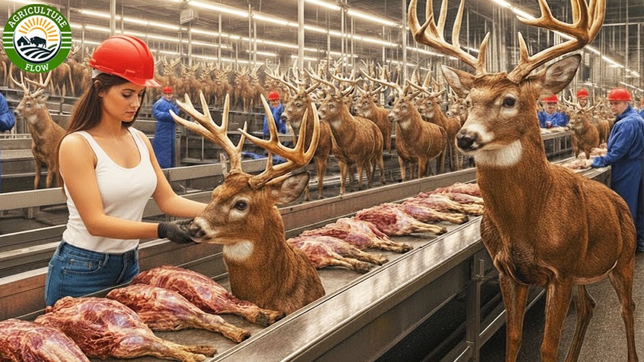 How Farmers Trap & Process Millions of Deer for Velvet and Venison ...