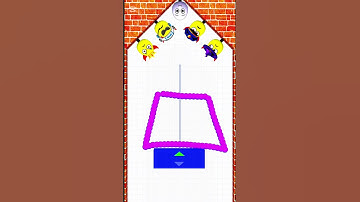 draw to smash..gaming short logic puzzle game level 2832 #drawtosmash #gamingshort #logicpuzzle