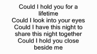 Enrique Iglesias   Could I have this kiss forever lyrics   YouTube chords