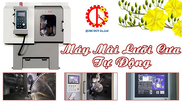 Máy Mài Lưỡi Cưa Tự Động - Mài Lưỡi Cưa Hợp Kim CH 80A | Máy Gỗ Quốc Duy Channel