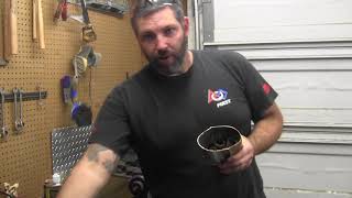 Modify BMW K100 stock exhaust collector Part 1