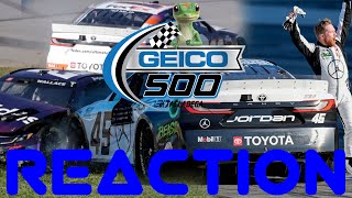 2024 NASCAR Cup Series GEICO 500 at Talladega Reaction. MCDOWELL BLOWS IT!