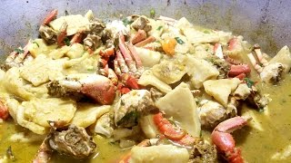 Vlog 3 : Cookin' With Batman- Curry Crab and Dumpling | Taste of Trini