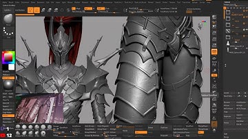 Solo Leveling: Igris character sculpting in zbrush PART-16 leg detailing
