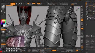 Solo Leveling: Igris character sculpting in zbrush PART-16 leg detaling