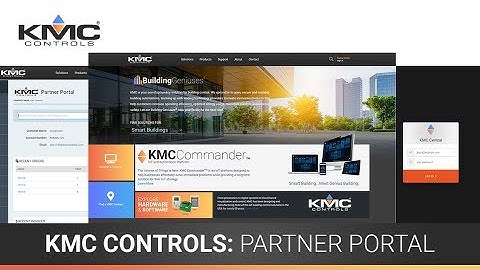KMC Controls Website:  Partner Portal