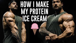 FILTHY SHOULDER PUMP | HOW I MAKE MY PROTEIN ICE CREAM