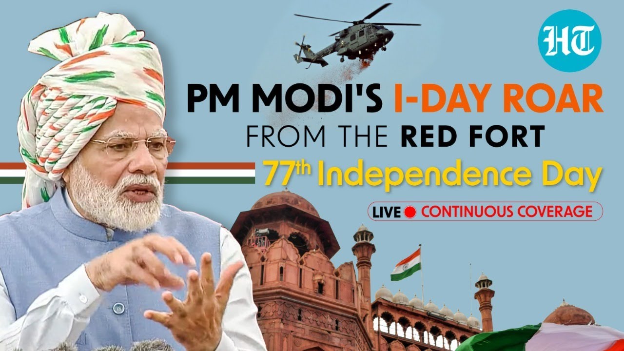 LIVE | Independence Day 2023 | PM Modi’s 10th I-Day Address From Red ...