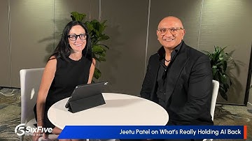 Jeetu Patel over wat AI echt tegenhoudt - Six Five On The Road