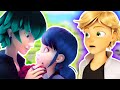 MARINETTE y LUKA están JUNTOS ❤️ ADRIEN los DESCUBRE - Historias Fantásticas