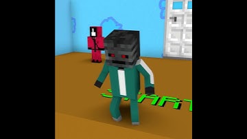 When ENDERMAN v.s HACKER Plays Squid Game Glass Bridge | Monster School Minecraft Animations