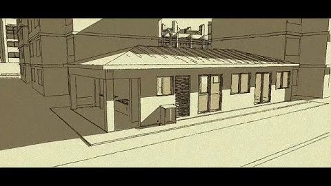 Sketchup Speed Art - barbecue house