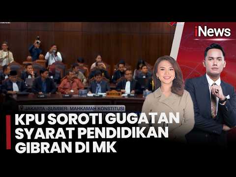 KPU Jawab Gugatan Ijazah Gibran di MK! Sengketa Dinilai Bukan Kewenangan MK |iNews Pagi (24/9)
